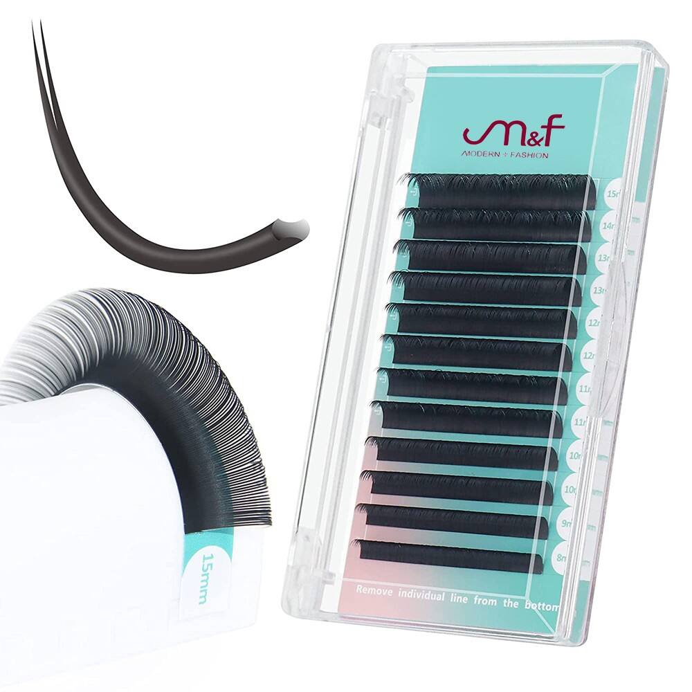 0.20 Ellipse Flat Eyelash Extensions 12Rows