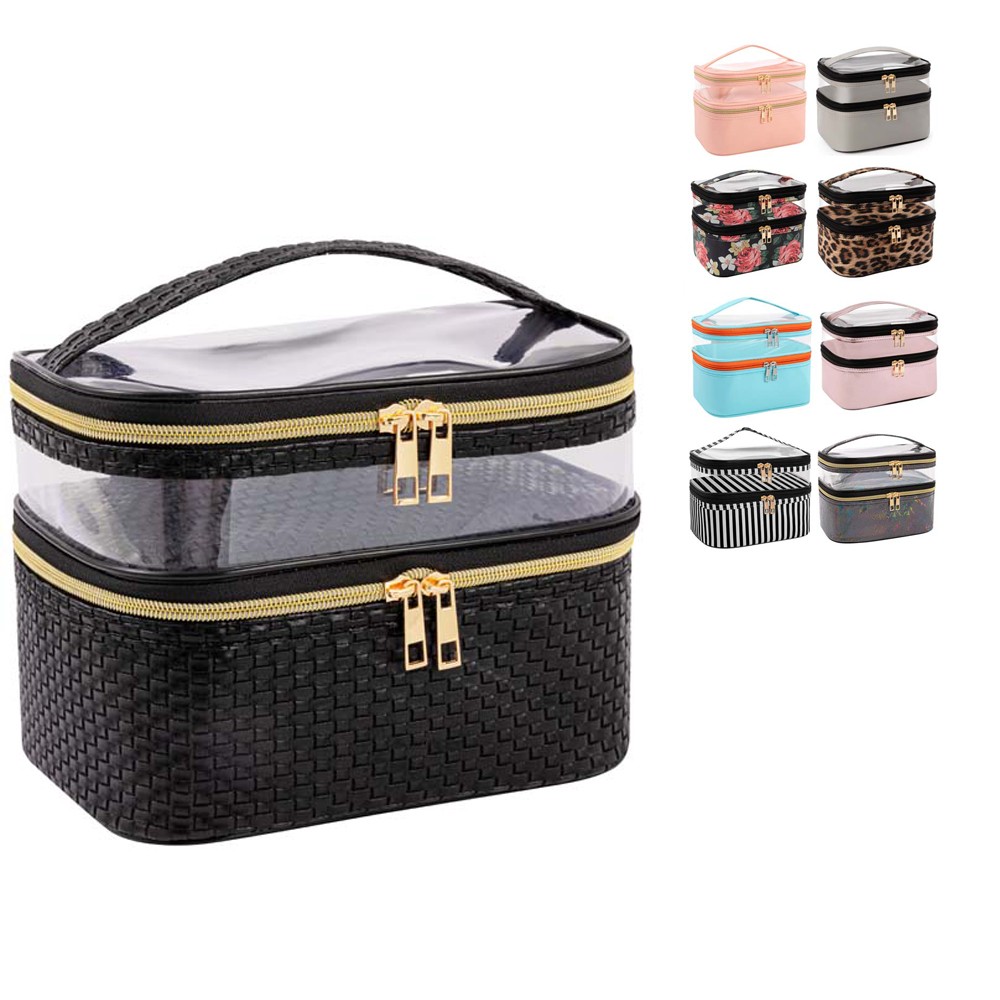 Double Layer Cosmetic Bag