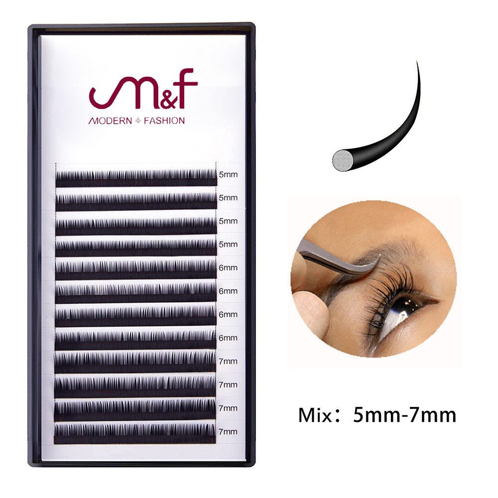 0.10MM Black Individual Eyebrow Extensions