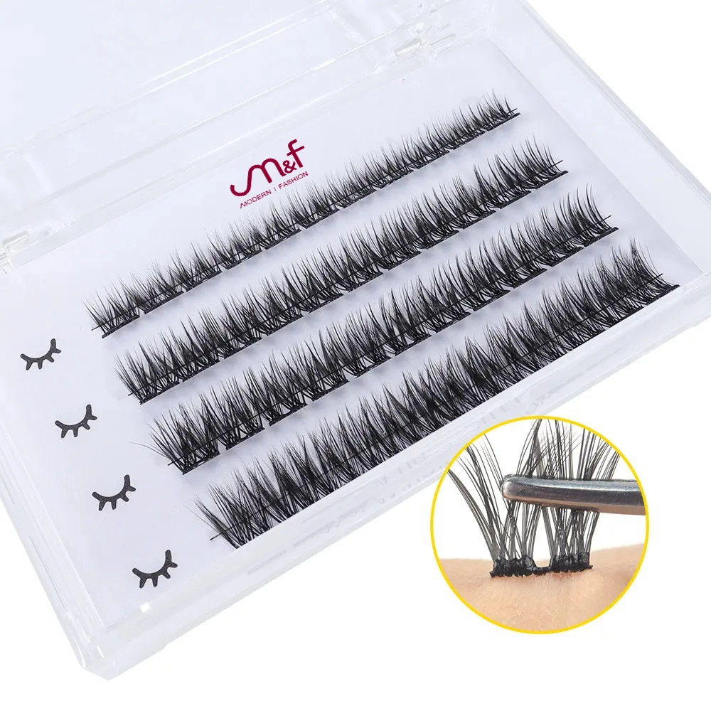 Press-on Self Adhesive Cluster Lashes