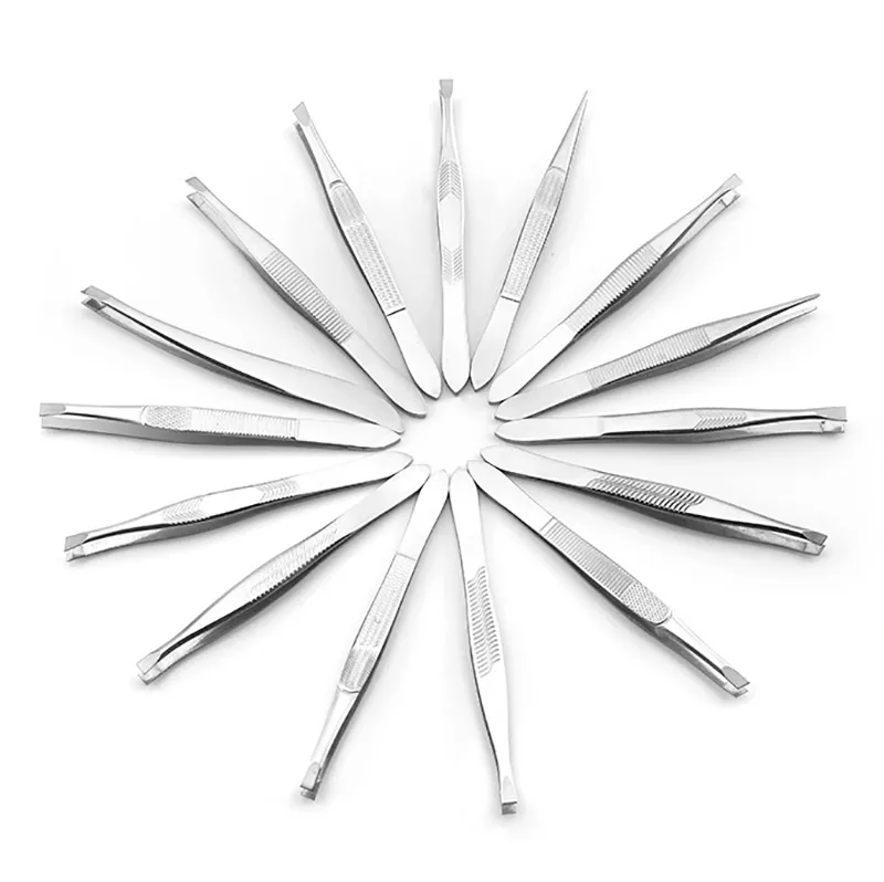 9CM Stainless Steel Tweezers MF-TT03 