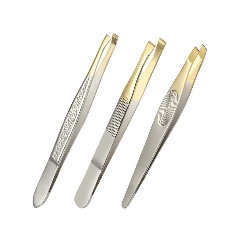 Stainless Steel Eyebrow Tweezers MF-TT09 